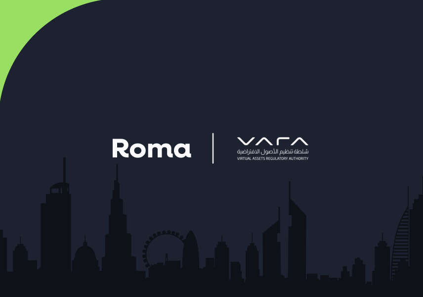 Roma secures Virtual Assets Service Provider License from Dubai VARA 